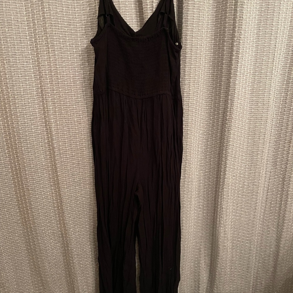 Black long romper